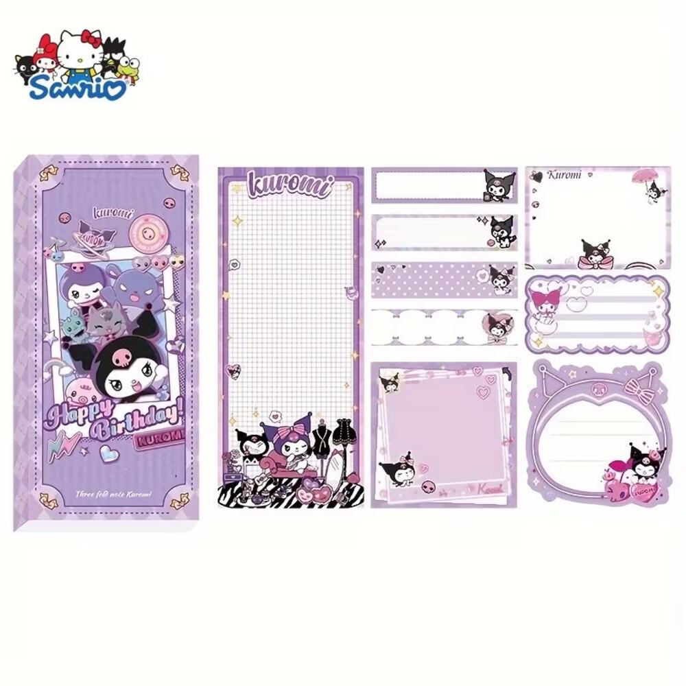 #6913 Pocket Sticky Notebook 180ct - Kuromi